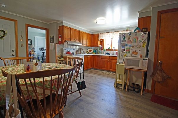 Dining room, Interior, Kitchen, Wood Texture Flooring