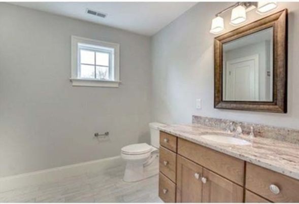 Bathroom, Interior, Wood Texture Flooring