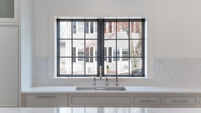 Interior, Kitchen, Marble Walls