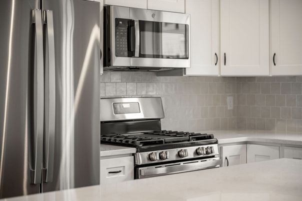 Interior, Kitchen, Stainless Steel Appliances