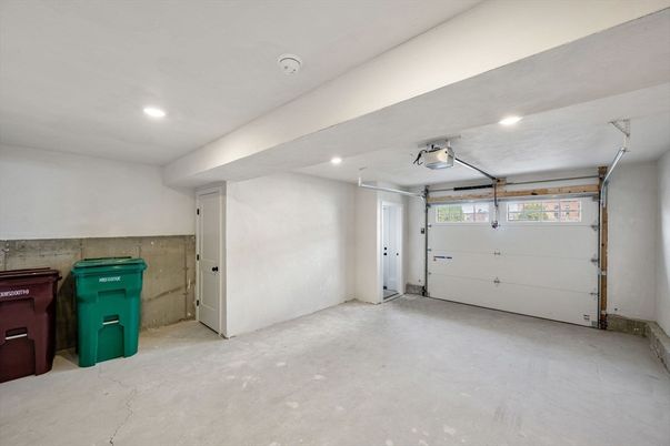 Garage, Interior, Recessed Lighting