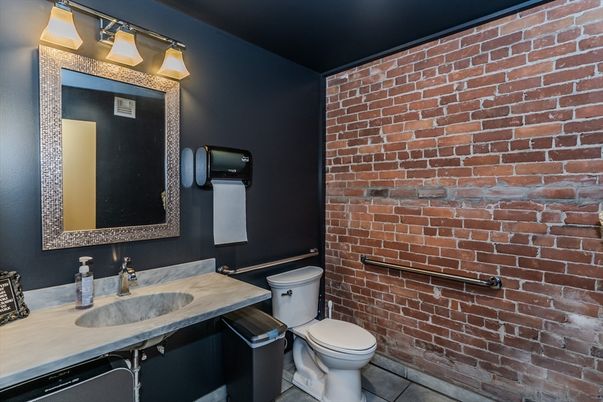 Bathroom, Interior, Stone Walls