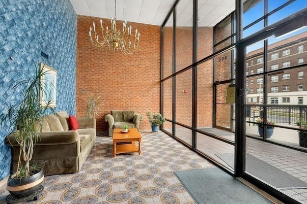 Chandelier, Interior, Stone Walls