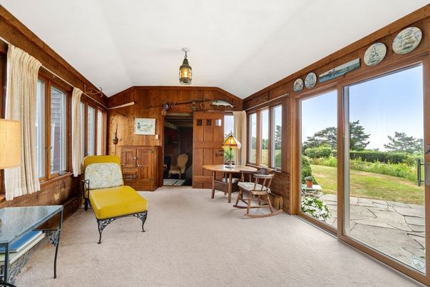 Home Office, Interior, Wooden Walls