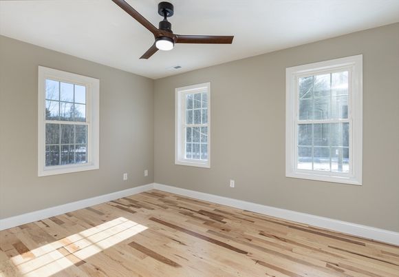Empty room, Interior, Wood Texture Flooring