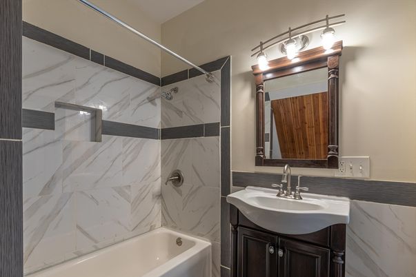 Bathroom, Interior, Marble Walls