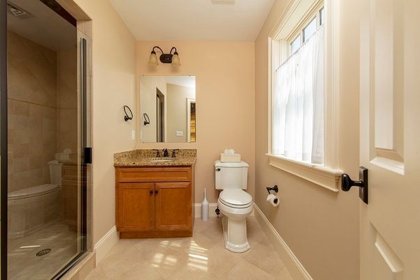 Bathroom, Glass Shower, Interior