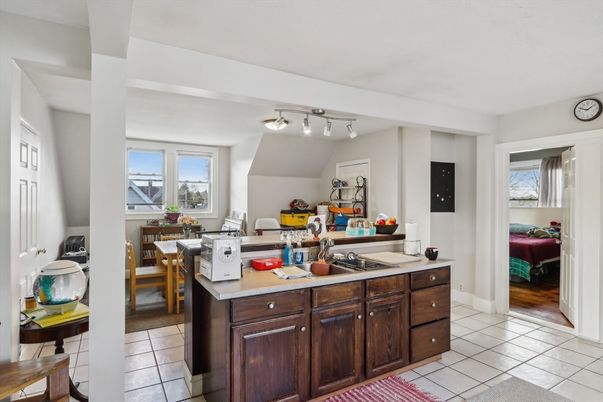 Dining room, Interior, Kitchen