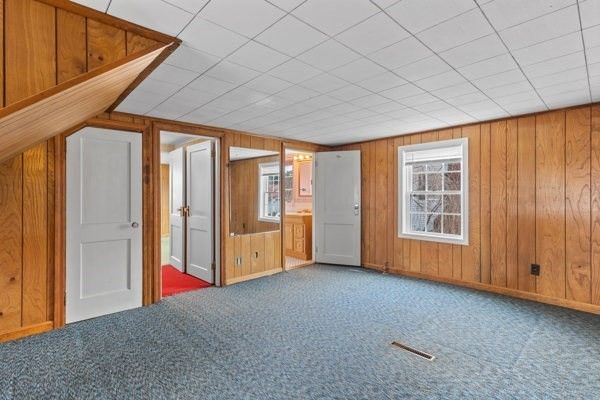 Empty room, Interior, Wooden Walls