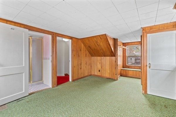 Empty room, Interior, Wooden Walls