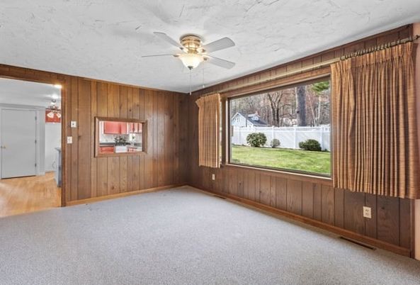 Empty room, Interior, Wooden Walls