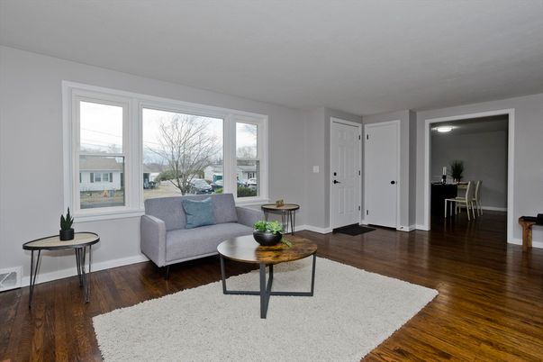 Dining room, Interior, Wood Texture Flooring