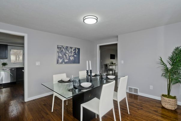Dining room, Interior, Kitchen, Wood Texture Flooring