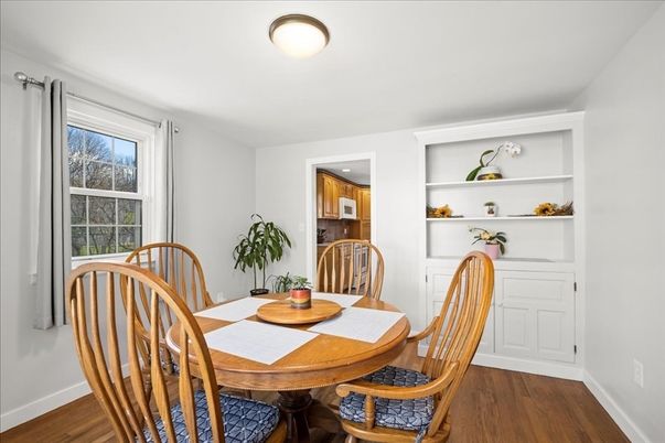 Dining room, Interior, Wood Texture Flooring