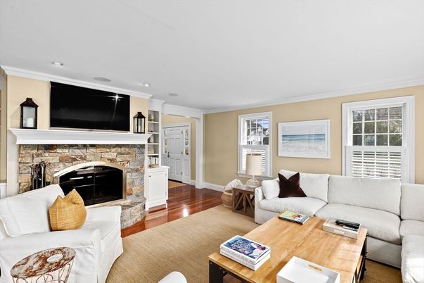Fireplace, Interior, Living room, Wood Texture Flooring