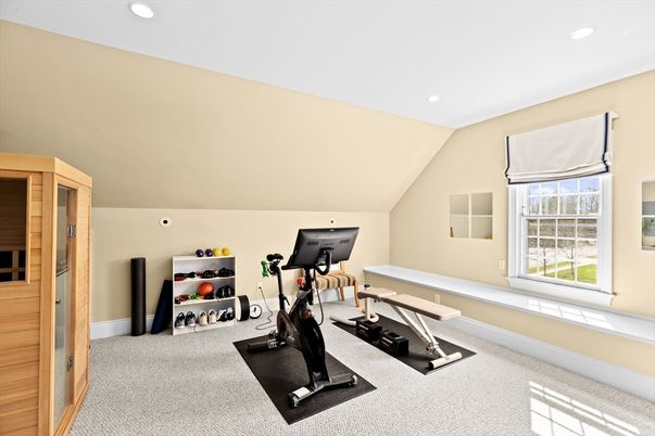 Fitness Equipment, Interior, Recessed Lighting