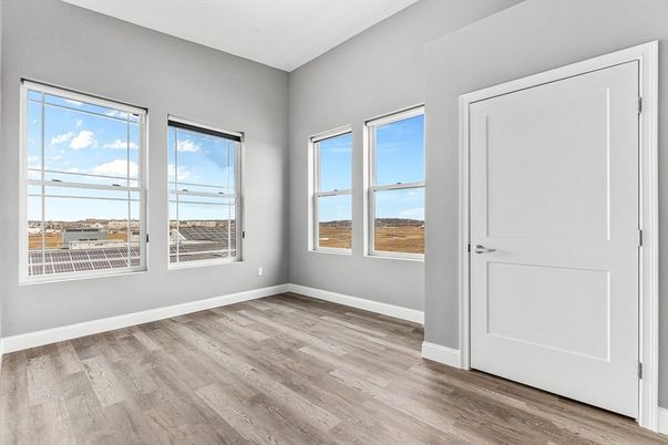 Empty room, Interior, Wood Texture Flooring