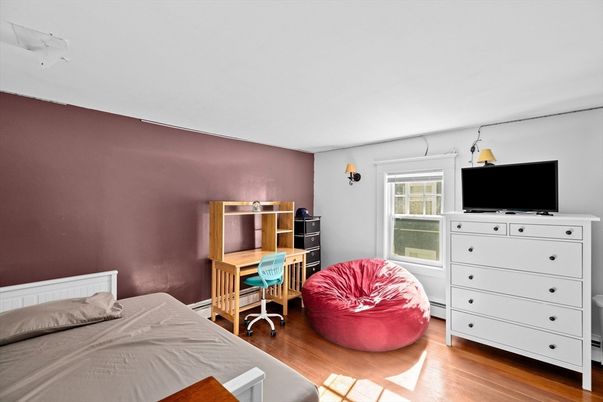 Bedroom, Home Office, Interior, Wood Texture Flooring
