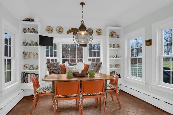Dining room, Interior, Pendant Lights