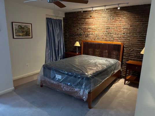 Bedroom, Interior, Stone Walls