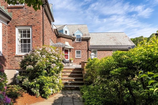 Exterior, Facade, Brick Facade, Tudor Revival