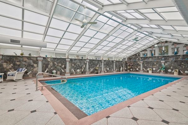 Glass Ceilings, Interior, Pool, Sun Room
