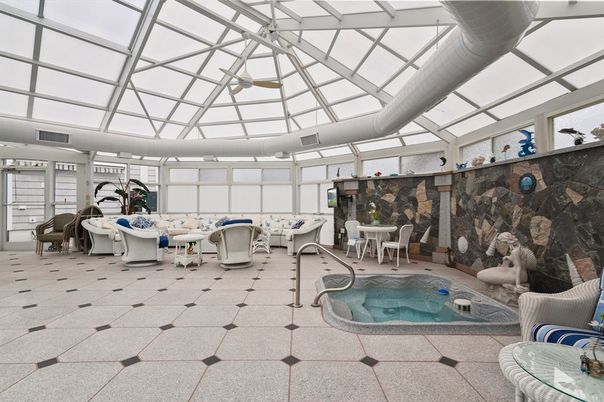 Glass Ceilings, Interior, Pool, Sun Room