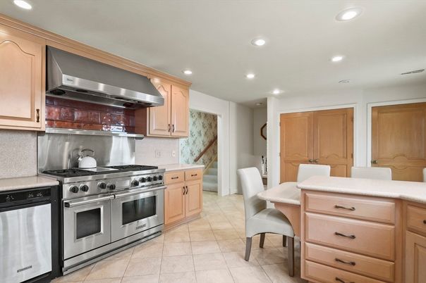 Interior, Kitchen, Recessed Lighting, Stainless Steel Appliances