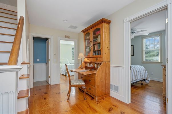 Home Office, Interior, Wood Texture Flooring