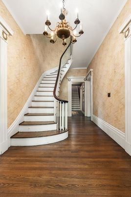 Chandelier, Interior, Wood Texture Flooring