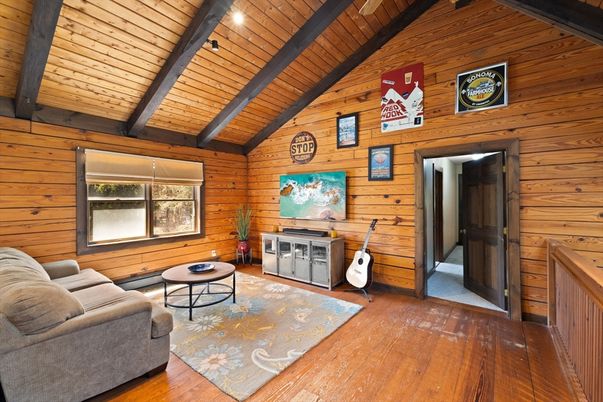 Interior, Living room, Wooden Beams, Wooden Ceilings, Wood Texture Flooring, Wooden Walls