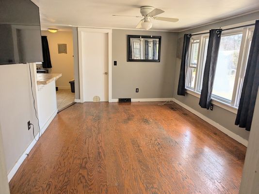 Empty room, Interior, Wood Texture Flooring