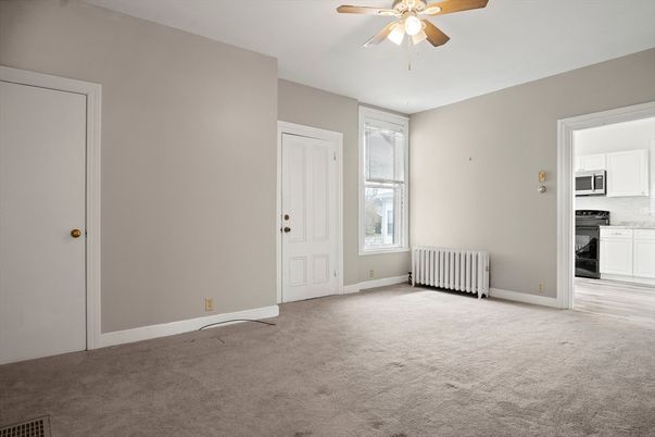 Empty room, Interior, Kitchen