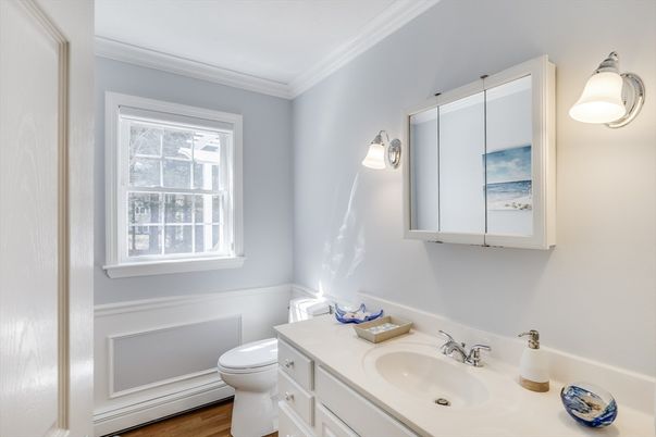 Bathroom, Interior, Wood Texture Flooring