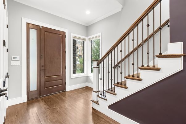 Interior, Recessed Lighting, Wood Texture Flooring