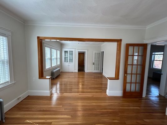 Empty room, Interior, Wood Texture Flooring