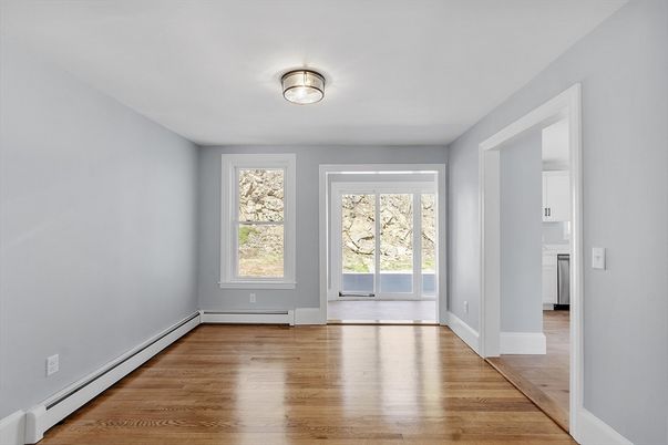 Empty room, Interior, Wood Texture Flooring