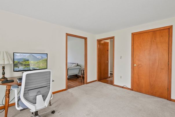 Home Office, Interior, Wood Texture Flooring