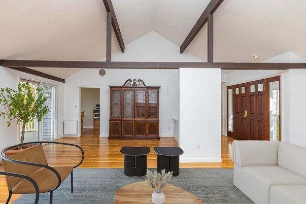 Interior, Wooden Beams, Wood Texture Flooring