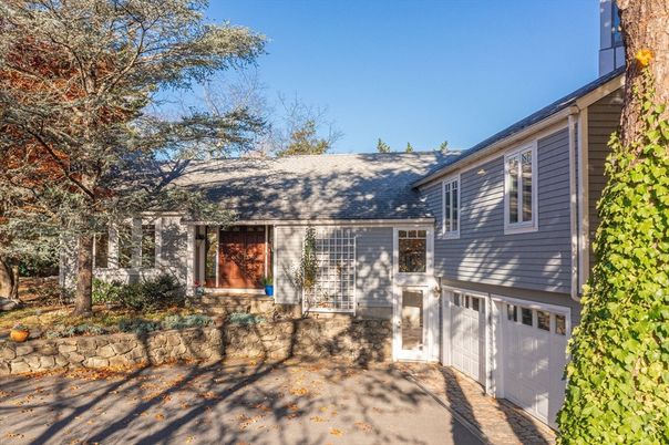 Attached, Exterior, Facade, Brick Facade, Cape Cod