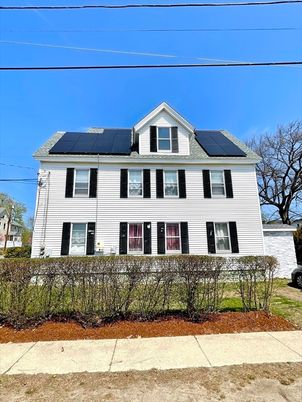 Exterior, Facade, Solar Panels, Georgian