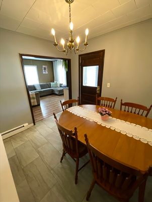 Chandelier, Dining room, Interior, Living room, Wood Texture Flooring