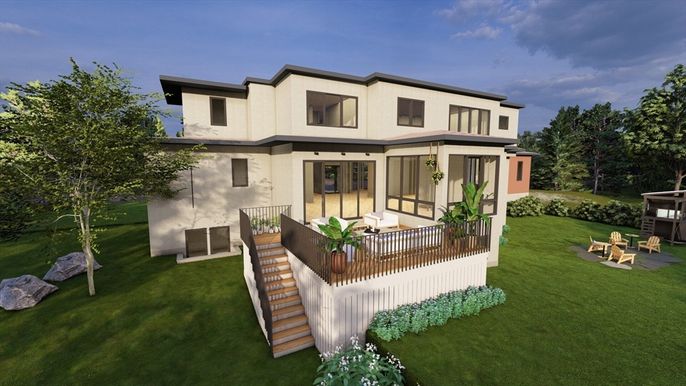 Backyard, Exterior