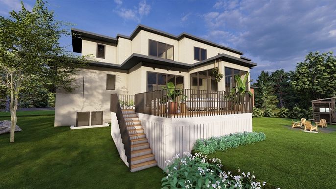 Backyard, Exterior
