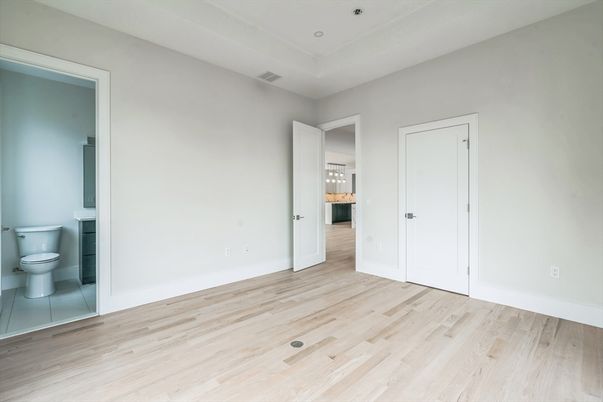 Bathroom, Empty room, Interior, Wood Texture Flooring
