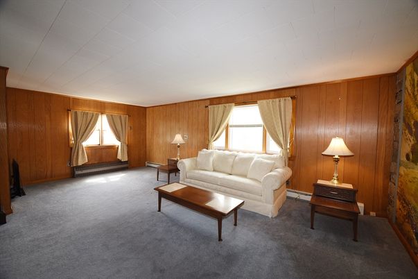 Interior, Living room, Wooden Walls
