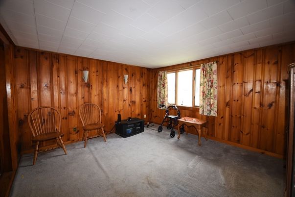 Home Office, Interior, Wooden Walls