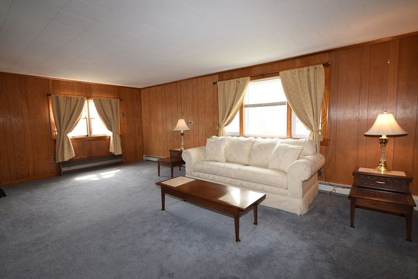 Interior, Living room, Wooden Walls