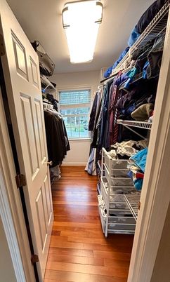 Interior, Walk-in Closets, Wood Texture Flooring