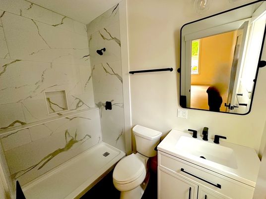 Bathroom, Interior, Marble Walls